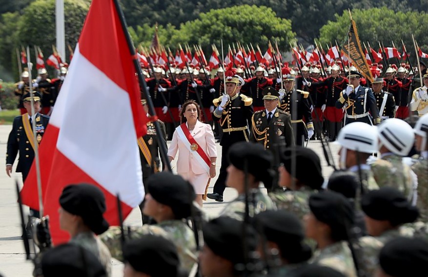 Boluarte soldiers Peru Image Ministerio de Defensa del Perú