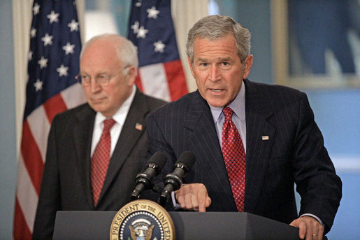 bush cheney Image public domain