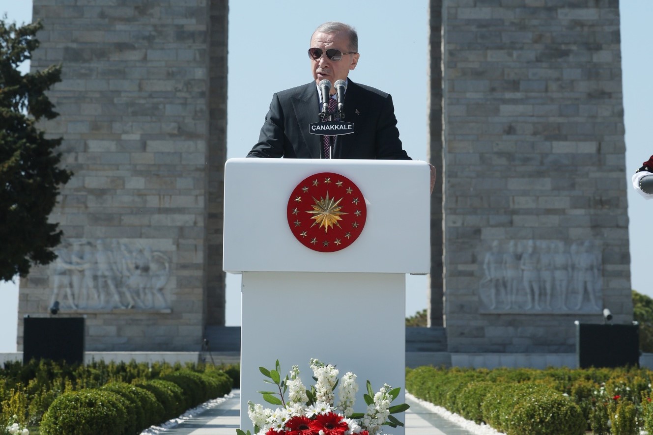 Erdogan speech Image Recep Tayyip Erdoğan Twitter