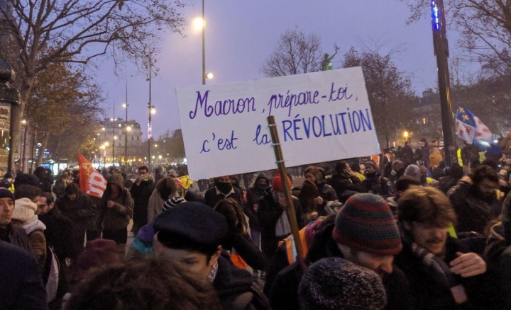 Francuska štrajk 5 decembar VI