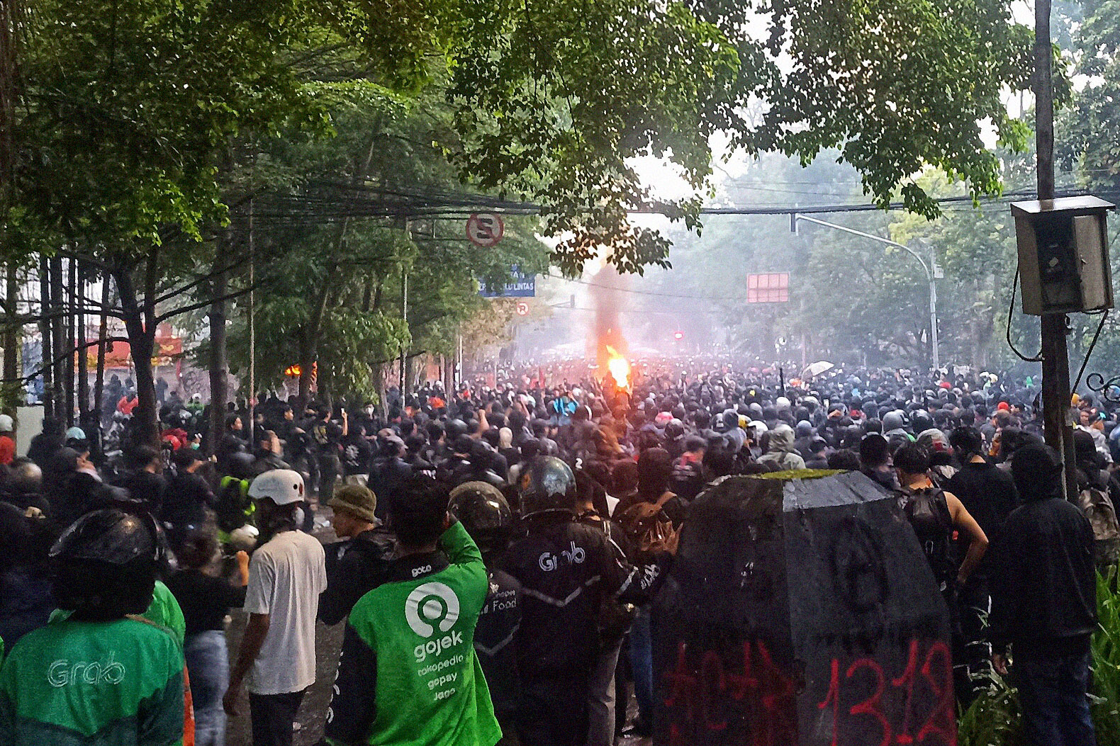 protest flames Image Mori505 Wikimedia Commons