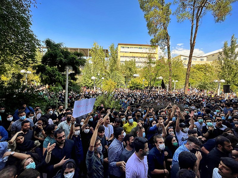 Iran Hijab protests Image Darafsh