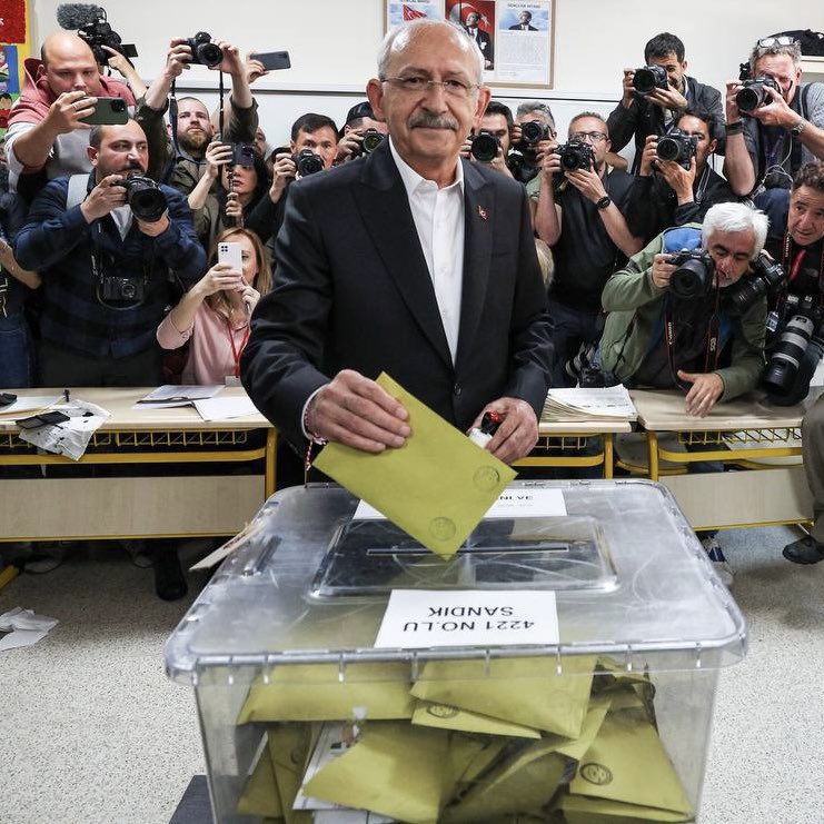 KK voting Image Kemal Kılıçdaroğlu Twitter