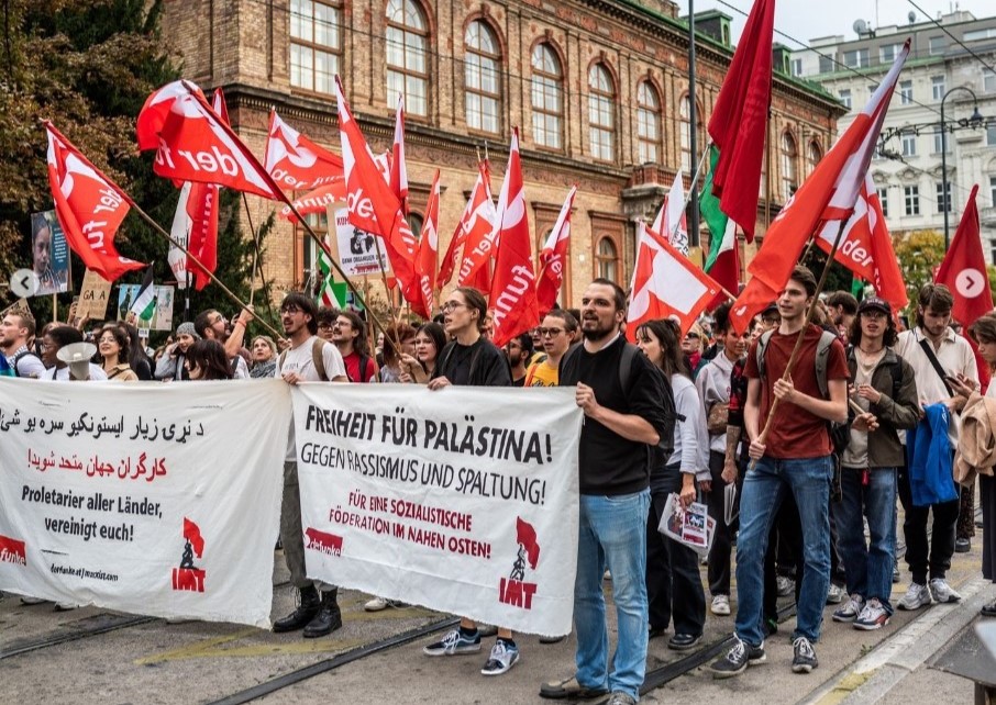 Palestine bloc austria Image Der Funke