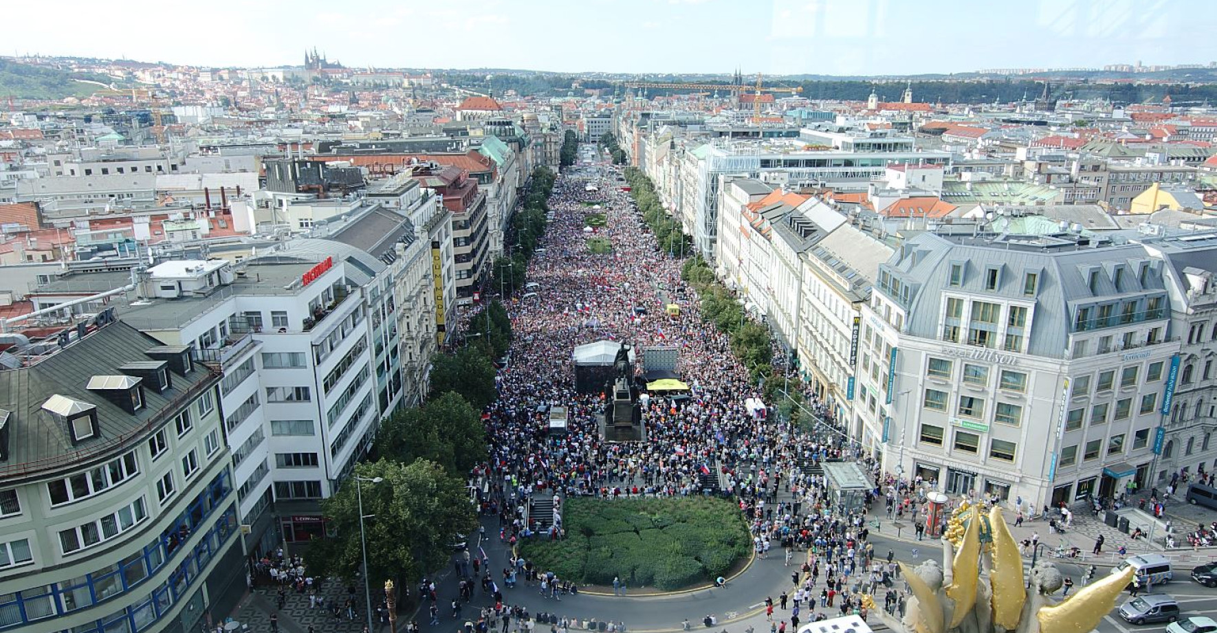 Prague protest 3 Image Marxistická Alternativa