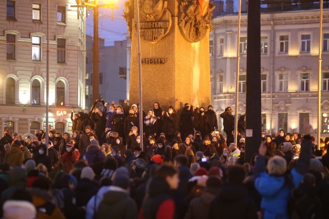 Russia protests 2021 Image IMT Moscow 1