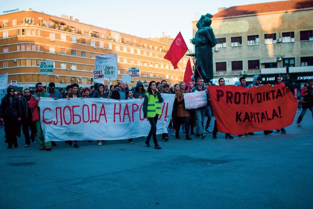 Sloboda narodu transparent