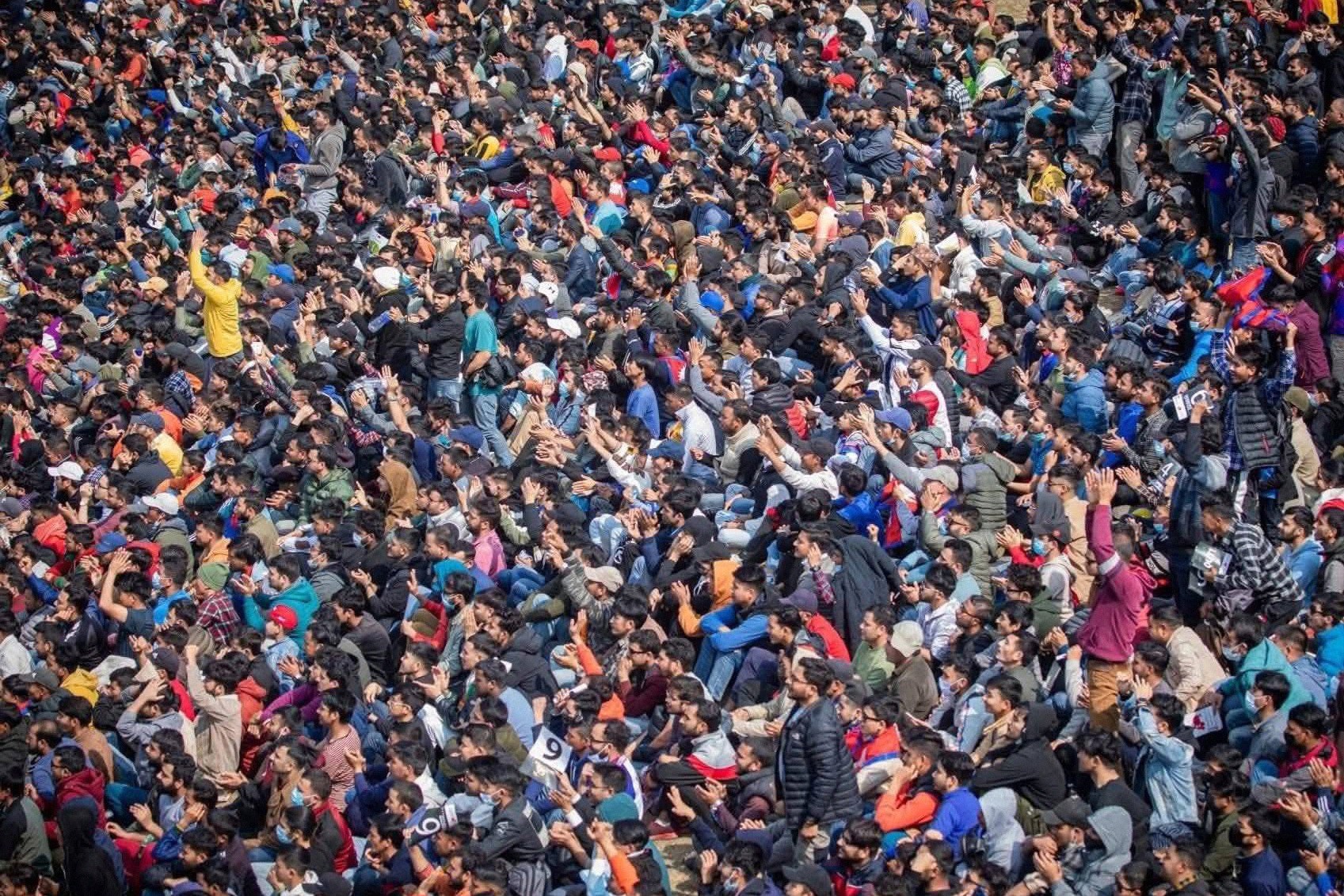 nepal protests Image Rahul Raut Twitter