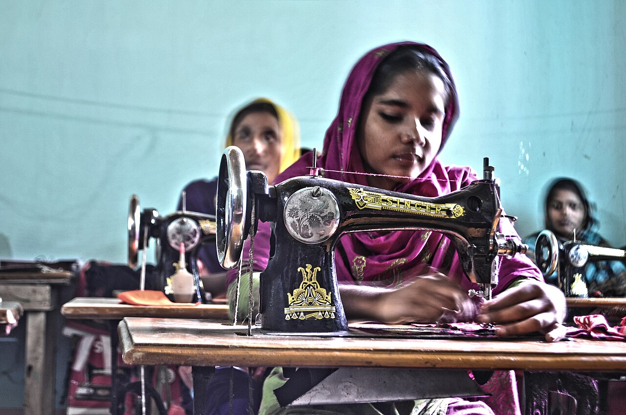 sewing Image USAID Wikimedia Commons